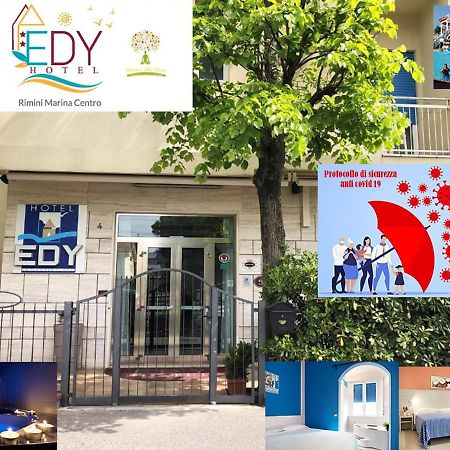 Hotel Edy Римини Экстерьер фото